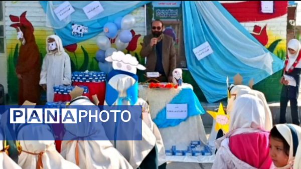 آغاز توزیع شیر در مدارس دخترانه بردسکن