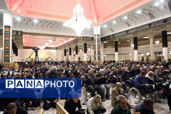 حرم کریمه اهل بیت در  شام شهادت حضرت زهرا(س)