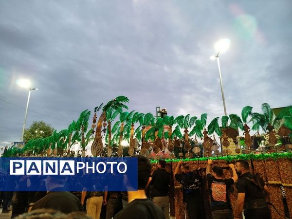 آیین علم‌گردانی ماه محرم در آمل