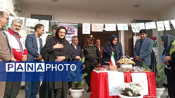 گرامیداشت هفته پدافند غیر عامل در قائمشهر