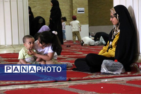 حضور کودکان تبریزی در راهپیمایی حیدری 