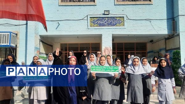 جشن میلاد حضرت زینب (س) و روز پرستار در دبستان پنجم مهر