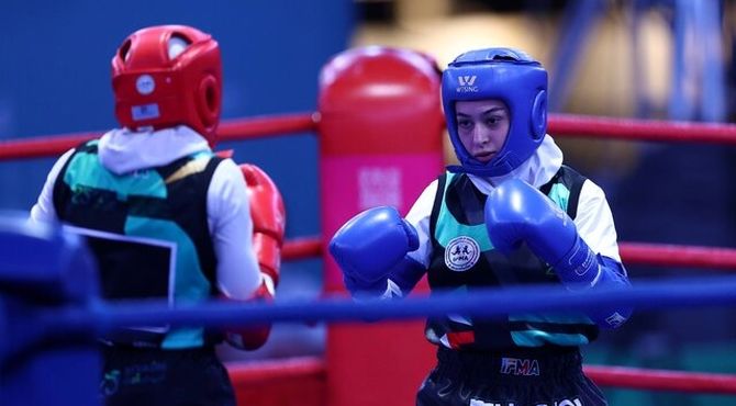 بازی‌های کشورهای اسلامی؛ افتخارآفرینی بانوان ایران با دو مدال نقره موی‌تای