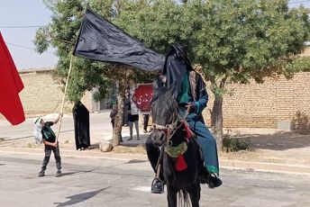 مراسم عزاداری روز تاسوعا در هیئت عربان علمدار حسین(ع) 