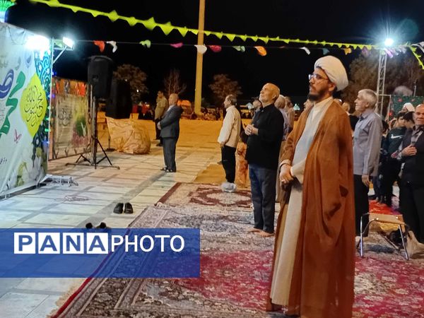 جشن میلاد امام محمد صادق (ع) و حضرت محمد (ص) در امامزاده محمد عابد کاخک