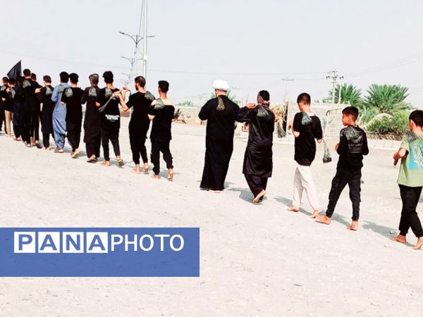 مراسم عاشورای حسینی در شهرستان قلعه‌گنج