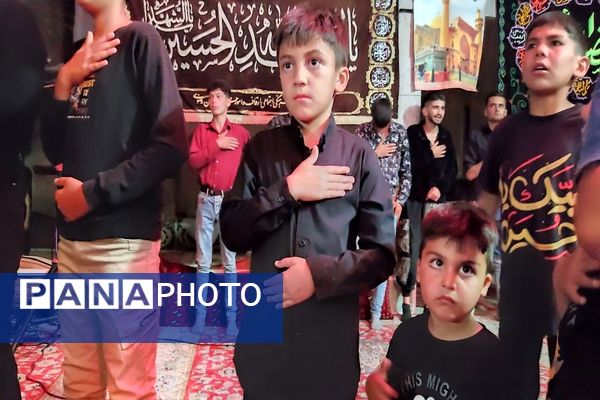 مراسم عزاداری شب ششم محرم در شهر بار نیشابور 