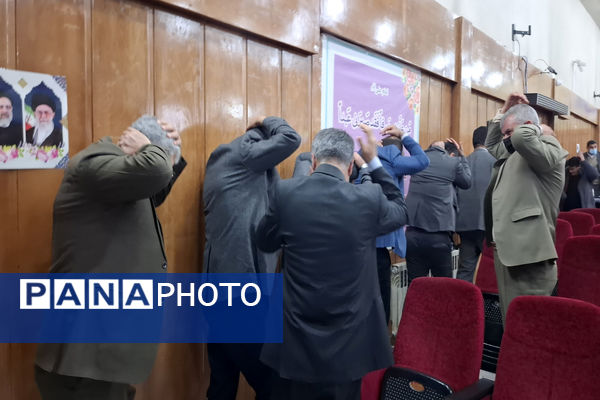 دوره آموزشی ایمنی در مقابل زلزله در اداره‌کل آموزش و پرورش کهگیلویه و بویراحمد