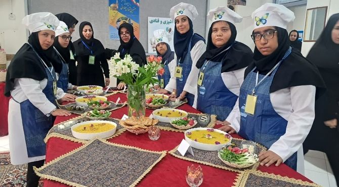 مسابقات جشنواره مهارتی دانش آموزان بانیازهای ویژه استان در هنرستان کاردانش خاص دکتر هادوی