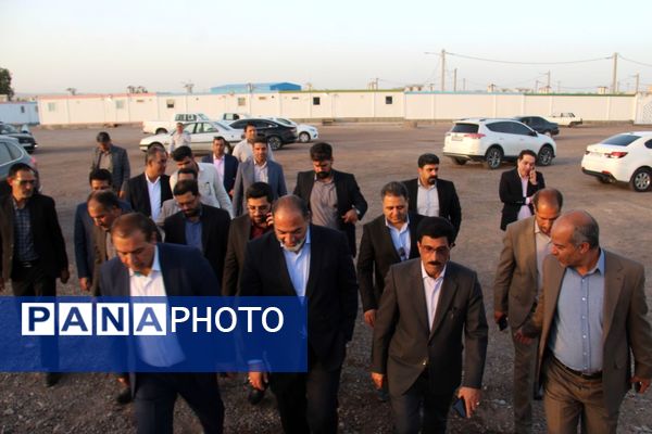 افتتاح و کلنگ‌زنی چندین طرح عمرانی در شهرستان بم 