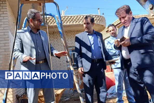 بازدید میدانی از پروژه‌های آبی، بهداشتی و سدهای تخریبی بخش طرهان