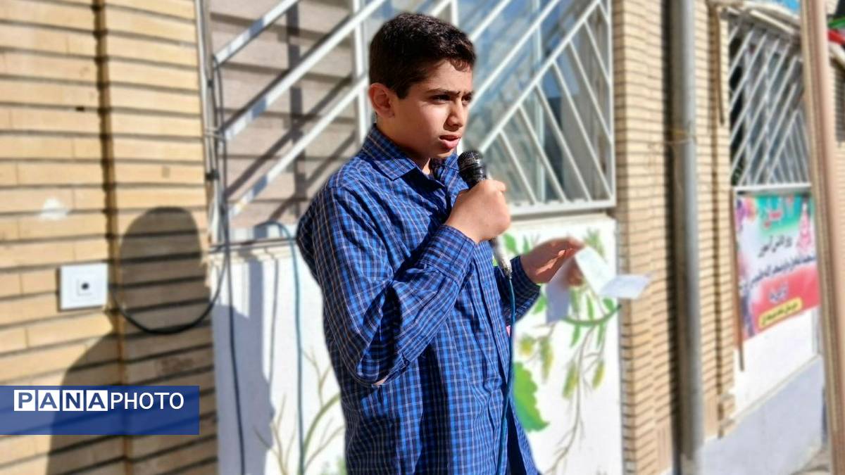 عطر خدمت و معنویت در دبیرستان شاهد آمل