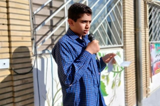 عطر خدمت و معنویت در دبیرستان شاهد آمل