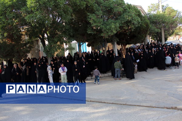 اجتماع خودجوش حمایت از مدافعان میهن در شهر درق