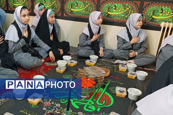 افتتاحیه هیئت فاطمه الزهرا در مکتب فاطمی دبستان دانش