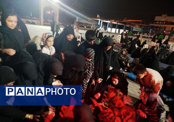 برگزاری مراسم شب دوم عزاداری ماه محرم در مسجد شهدای گمنام 
