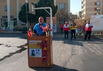 مانور زلزله در هنرستان محمودیه شهرستان بجنورد 