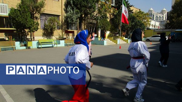 برگزاری المپیاد درون مدرسه‌ای‌شاهد شهید کلانتری ناحیه یک کرج