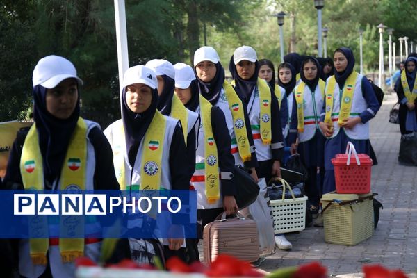 پیش اردوی ملی پیشتازان دختر سازمان دانش‌آموزی آذربایجان شرقی