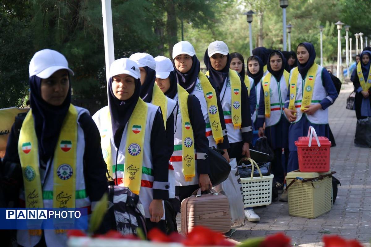 پیش اردوی ملی پیشتازان دختر سازمان دانش‌آموزی آذربایجان شرقی