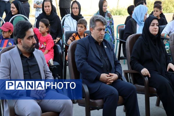 آیین افتتاح کلاس ورزش مدرسه ۲۲ بهمن روستای مندکان شهرستان پاکدشت  
