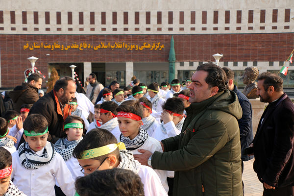 آماده سازی و اجرای دو سرود جدید «ماه جمکران» و «لشکر عمارها» در قم