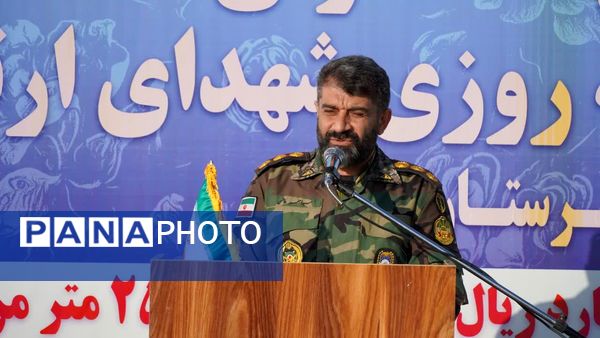 کلنگ زنی هنرستان شبانه‌روزی شهدا ارتش در شهرستان مانه 