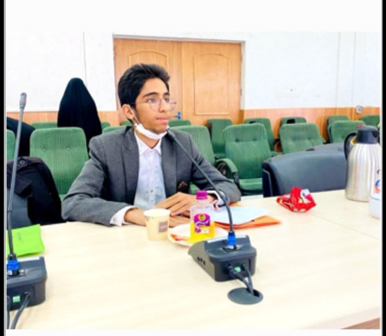 تبریک هفته بسیج و تسلیت ایام فاطمیه از سوی عضو هیئت رئیسه مجمع علوی بسیج دانش‌آموزی