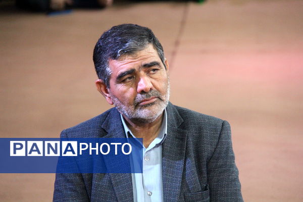 اولین سالگرد تدفین شهید گمنام پارک بزرگ شهر یزد