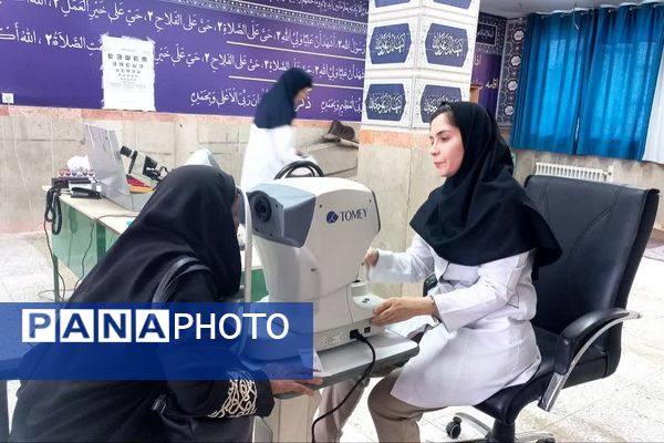 ارائه خدمات پزشکی رایگان به شهروندان در دبستان حاجیه نوری شهرستان ملارد