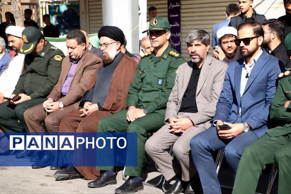 راهپیمایی با شکوه ۱۳ آبان ماه در شهرستان آباده