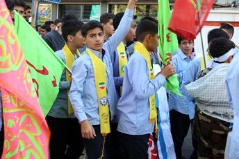 حضور پرشور مردم ارومیه در راهپیمایی 13 آبان