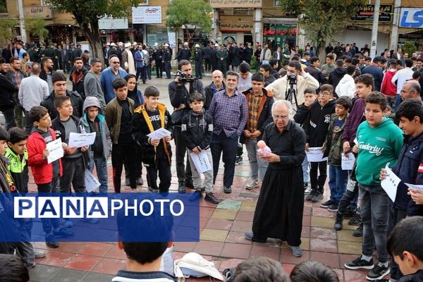 راهپیمایی یوم الله ۱۳ آبان در کرمانشاه