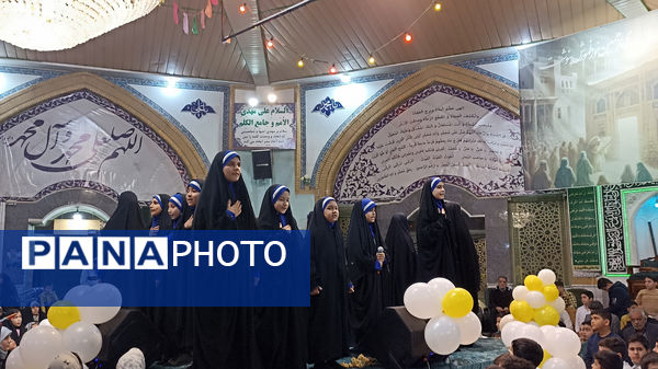 مراسم باشکوه میلاد حضرت زهرا(س) در مسجد المنتظر