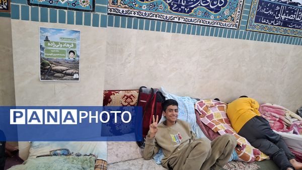 اعتکاف دانش‌‌آموزی شهرستان میناب 