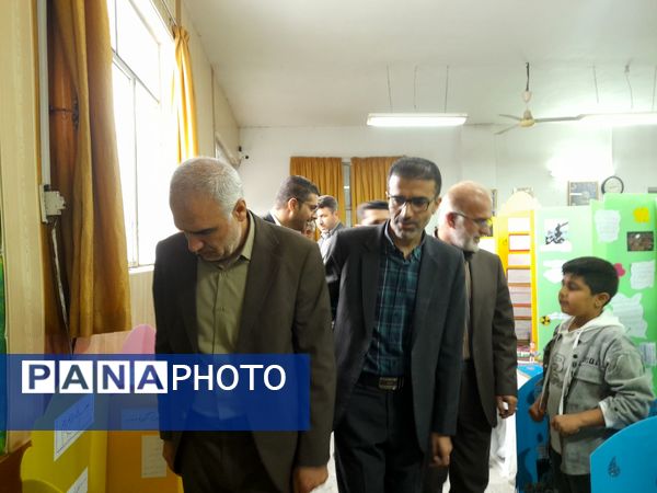 نمایشگاه طرح جابر در دبیرستان بیت المقدس قائمشهر