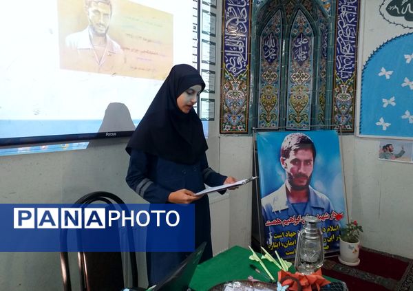 اجرای طرح لاله‌های روشن در دبیرستان شهید همت شهرستان ملارد 