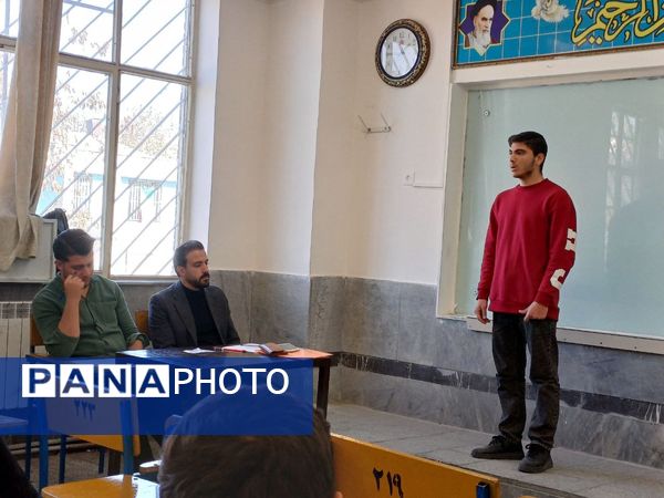 مسابقات آوایی پسران در مقاطع متوسطه اول و دوم در بروجرد