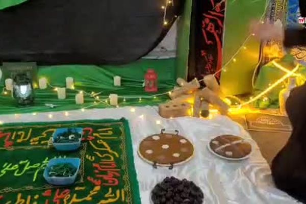 دبیرستان علامه طباطبایی منطقه کشاورز در سوگ فاطمیه