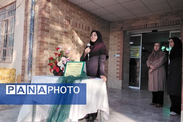 مراسم گرامیداشت هفته بهداشت‌روان و ولادت امام حسن عسگری (ع) در دبیرستان نمونه اندیشه شهرستان کاشمر