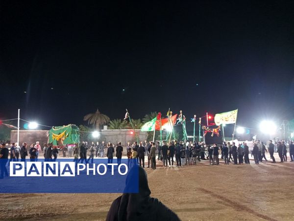 اجتماع بزرگ تاسوعای حسینی در بخش احمدی