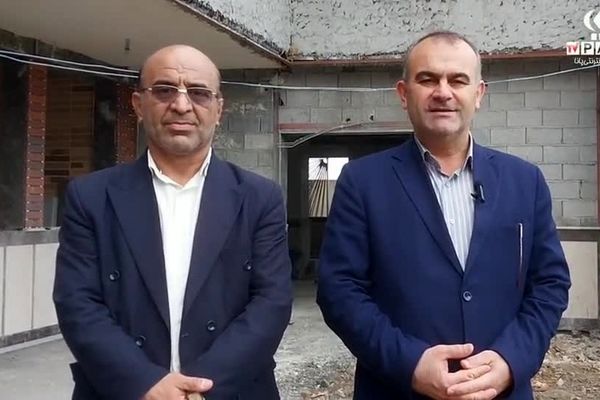 بازدید مدیرکل آموزش و پرورش مازندران از پروژه احداث مدرسه سبز در بندپی غربی