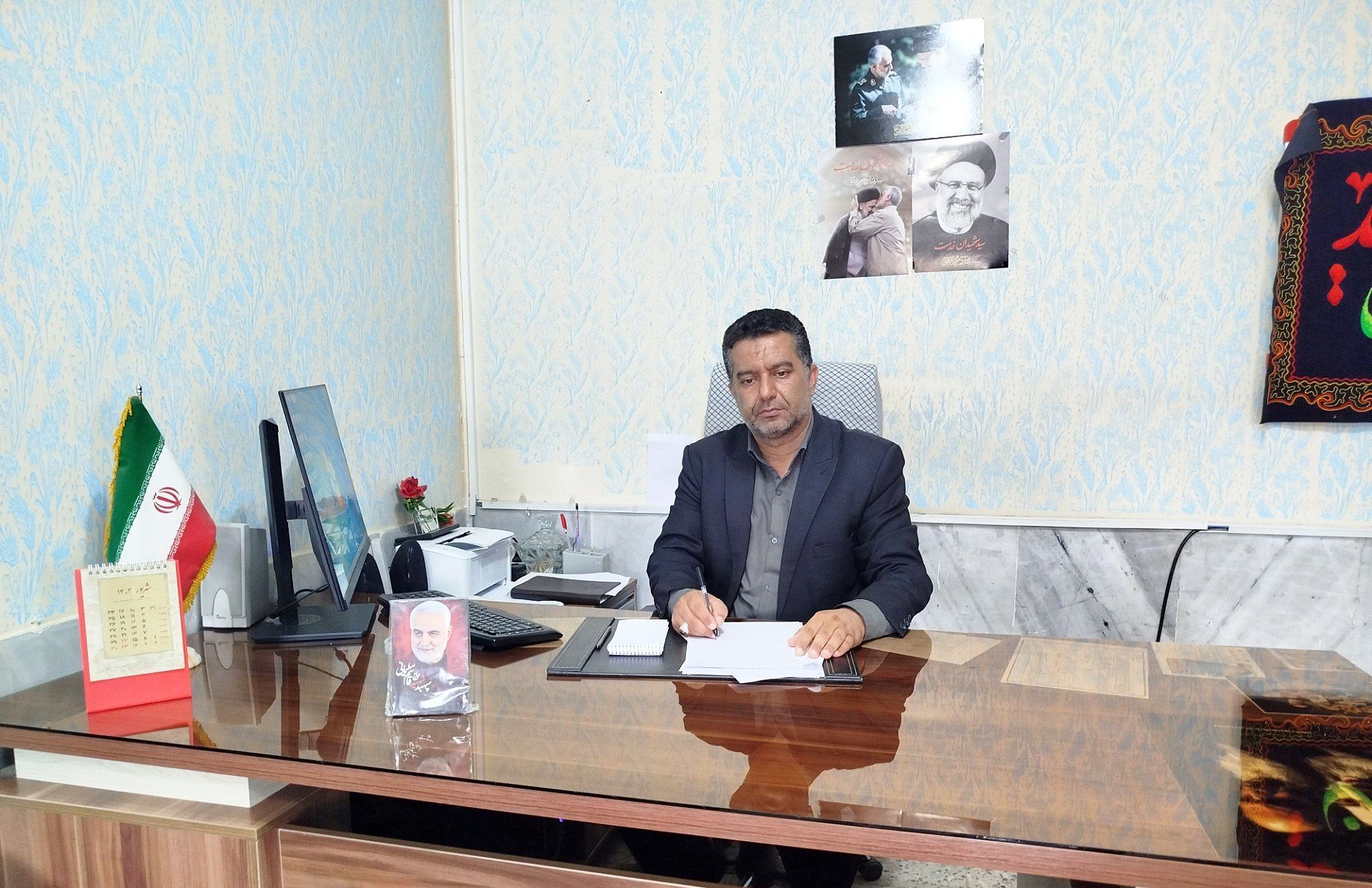 خانمیرزا غرق در شور و نشاط جهادی است 