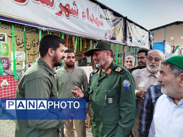  بازدید مدیرکل بنیاد حفظ آثار و نشر ارزش های دفاع مقدس خراسان رضوی از نمایشگاه  کنگره ملی شهید مدرس (ره) 