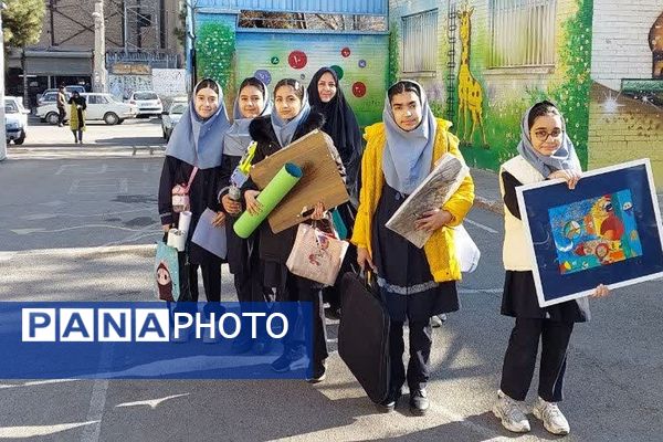 افتتاحیه مسابقات فرهنگی هنری امید فردا دختران در شهرستان ورامین