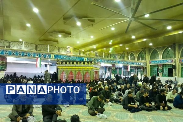 گرامیداشت شهدای جبهه مقاومت در قائمشهر