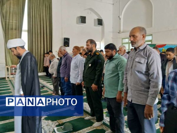برگزاری یادواره شهدا در مسجد صاحب‌الزمان شهرستان خلیل‌آباد