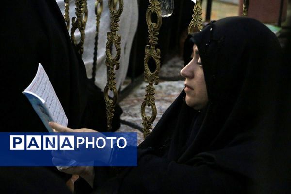 برگزاری مراسم دعای پرفیض روز عرفه و گرامیداشت شهادت مسلم بن عقیل (ع) در شبستان حرم بی بی سکینه (س)
