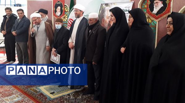  مراسم معنوی اعتکاف و تجلیل از پدران شهید در الشتر و فیروزآباد