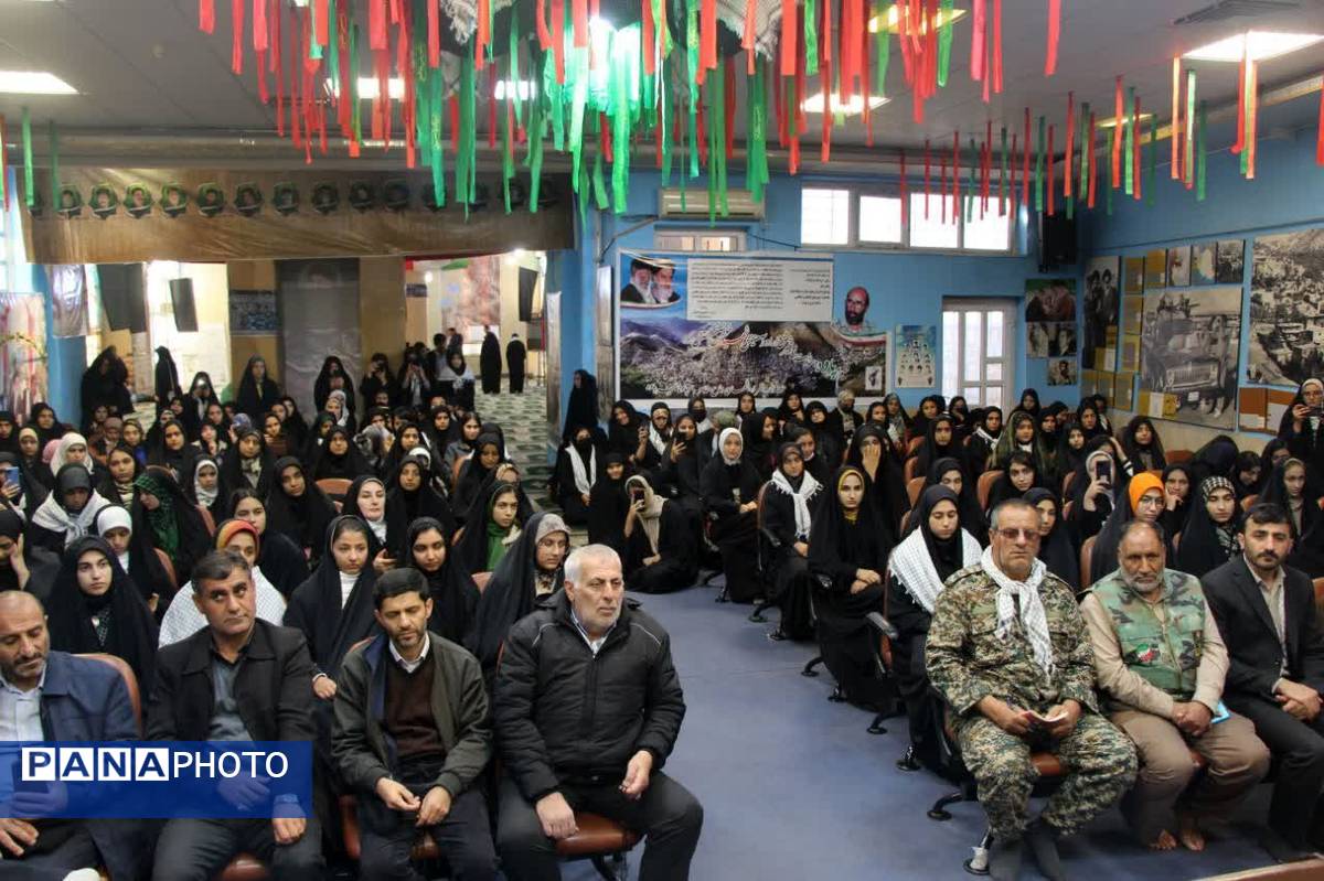 دانش‌آموزان سه منطقه چهارمحال‌وبختیاری به مناطق عملیاتی غرب کشور اعزام شدند